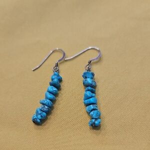 Vibtage Turquoise Dangle Earrings